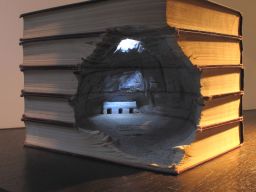 Sculpture sur livre 2